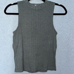 Green Sleeveless Top